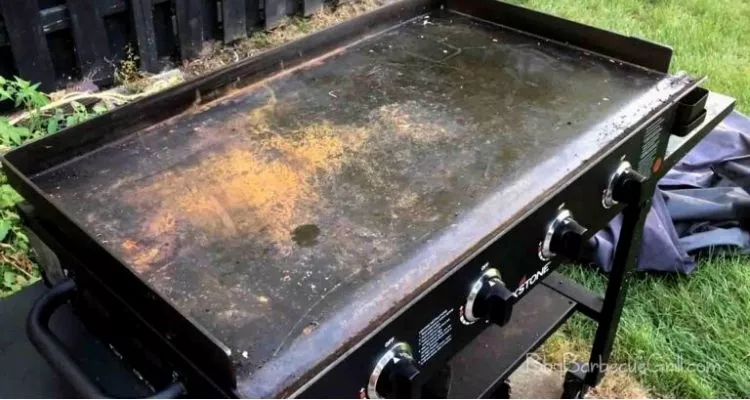 Is Rust normal on a Blackstone griddle