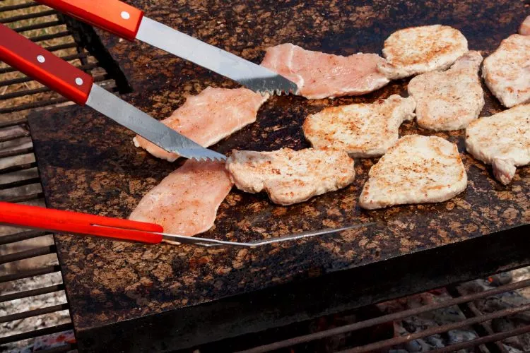 What stone is used for grilling?