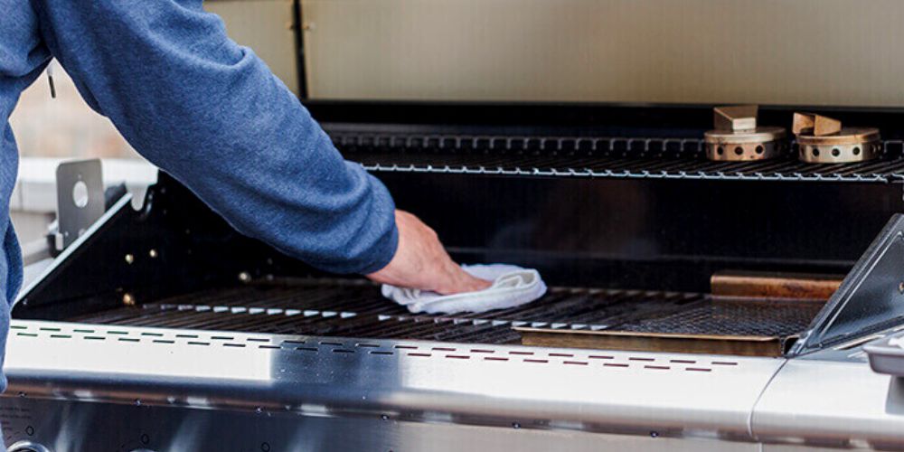 How to remove smoke stains from stainless steel grill complete guide