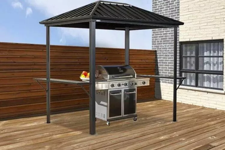 Can you grill under a covered patio