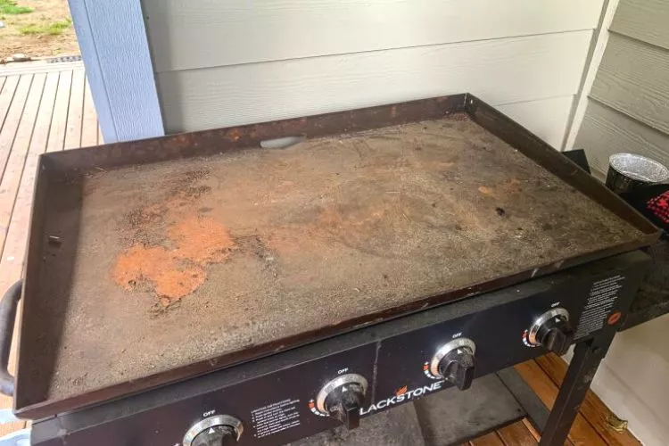 Why does a Blackstone Griddle Rust