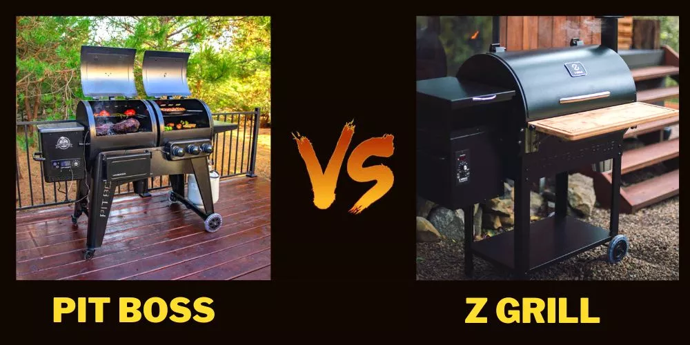 Pit boss vs. Z grill (detail comparison)