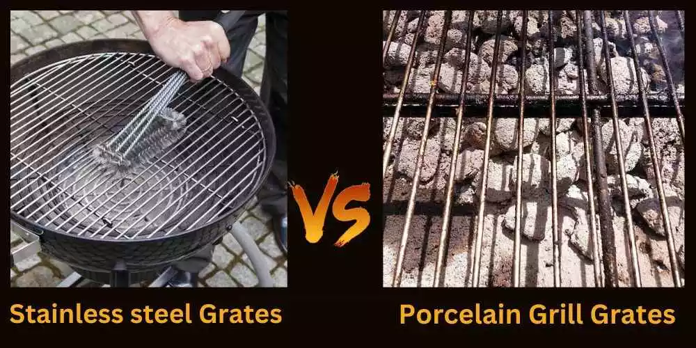 Stainless Steel vs. Porcelain Grill Grates