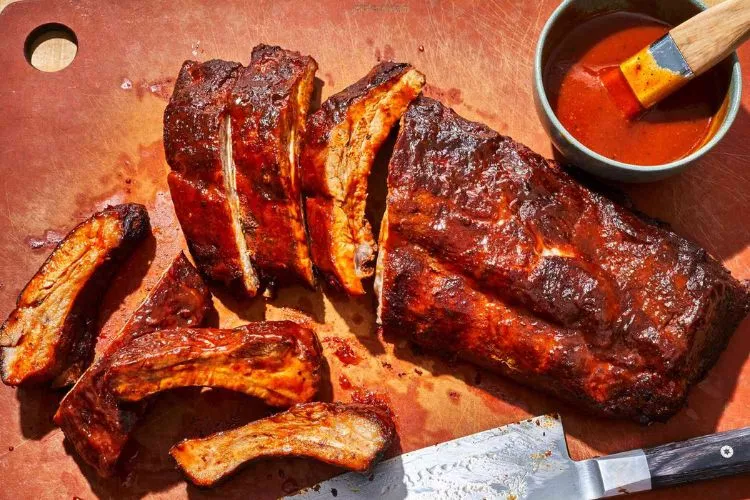 Calories in Baby Back Ribs with Sauce