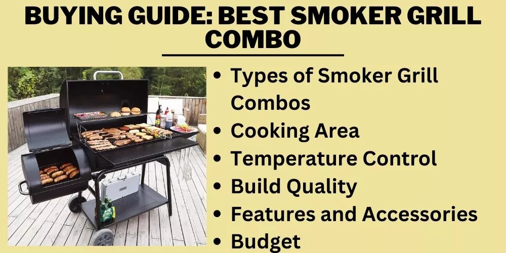 Buying Guide Best Smoker Grill Combo