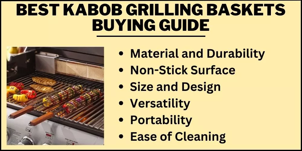Best Kabob Grilling Baskets Buying Guide