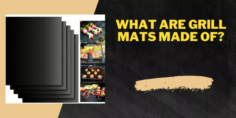 What are grill mats made of